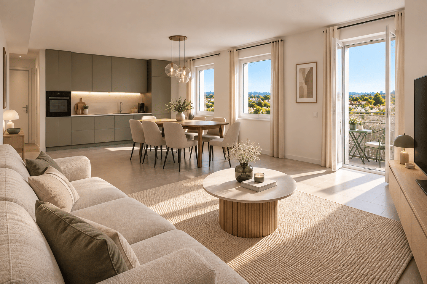 Appartement 3 pièces 57 m² · à Écully · 57 m² · 279 000 €