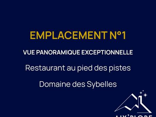 Restaurant à vendre Fonds de commerce 130 000 € 160 m² d'espace de restauration Villarembert 73300
