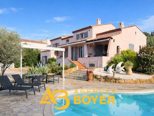 Maison à vendre 845 000 € 5 pièces 4 chambres 130 m² 1 250 m² de terrain Tante Victoire Six-Fours-les-Plages 83140