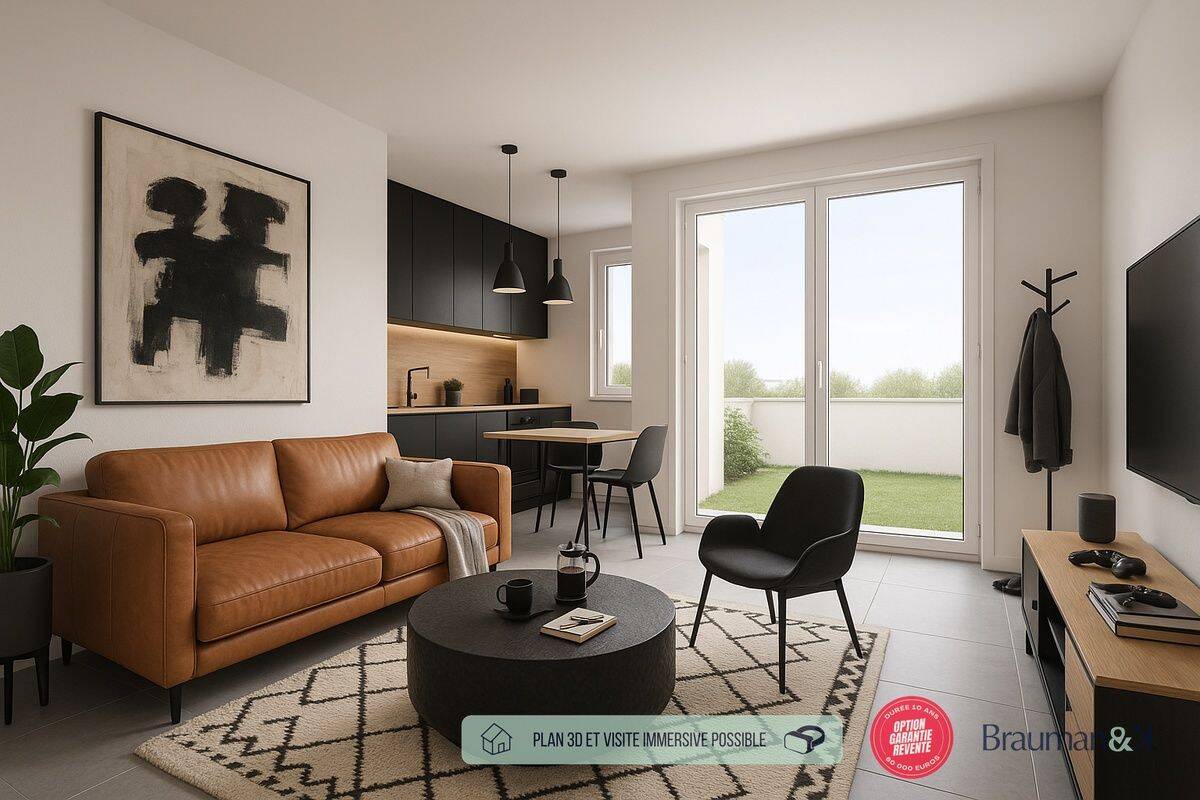 Appartement 2 pièces 42 m² · à Laval · 42 m² · 166 500 €