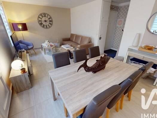 Appartement à vendre 219 000 € 3 pièces 2 chambres 62,5 m² Étage 3/4 Leclerc-Verdun Nord Est Brie-Comte-Robert 77170