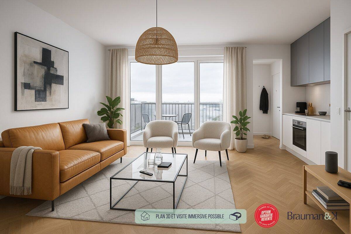 Appartement 3 pièces 63 m² · à Quévert · 63 m² · 199 900 €