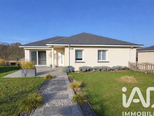 Maison de plain-pied à vendre 298 000 € 5 pièces 4 chambres 106 m² 725 m² de terrain Montcy-Theux Nord Charleville-Mézières 08000