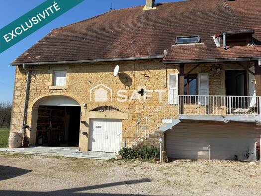 Maison à vendre 220 000 € 5 pièces 3 chambres 163 m² 1 169 m² de terrain Gevingey 39570