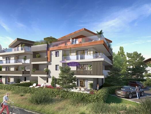 Appartement à vendre 235 000 € 2 pièces 1 chambre 42,8 m² Étage 2/2 Douvaine 74140