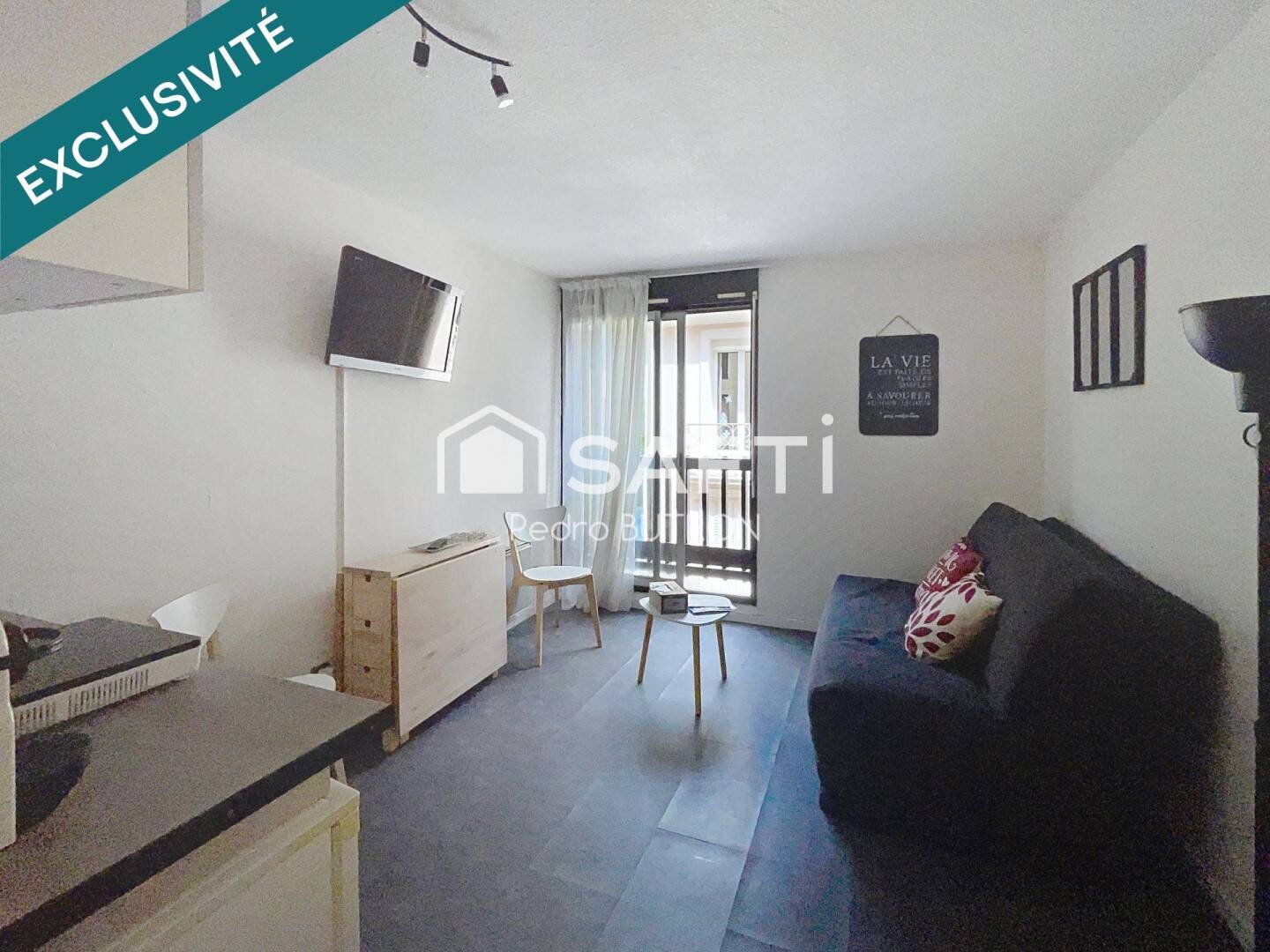 Appartement 1 pièce 18 m² · à Bagnères-de-Luchon · 18 m² · 49 500 €