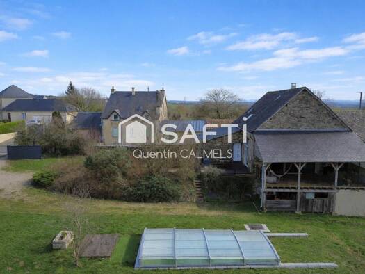 Maison à vendre 395 000 € 4 pièces 3 chambres 299 m² 3 764 m² de terrain Quins 12800