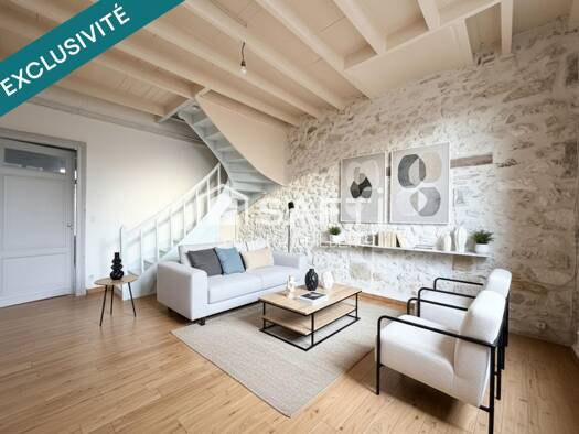 Maison à vendre 100 000 € 3 pièces 2 chambres 64 m² 65 m² de terrain Casteljaloux 47700