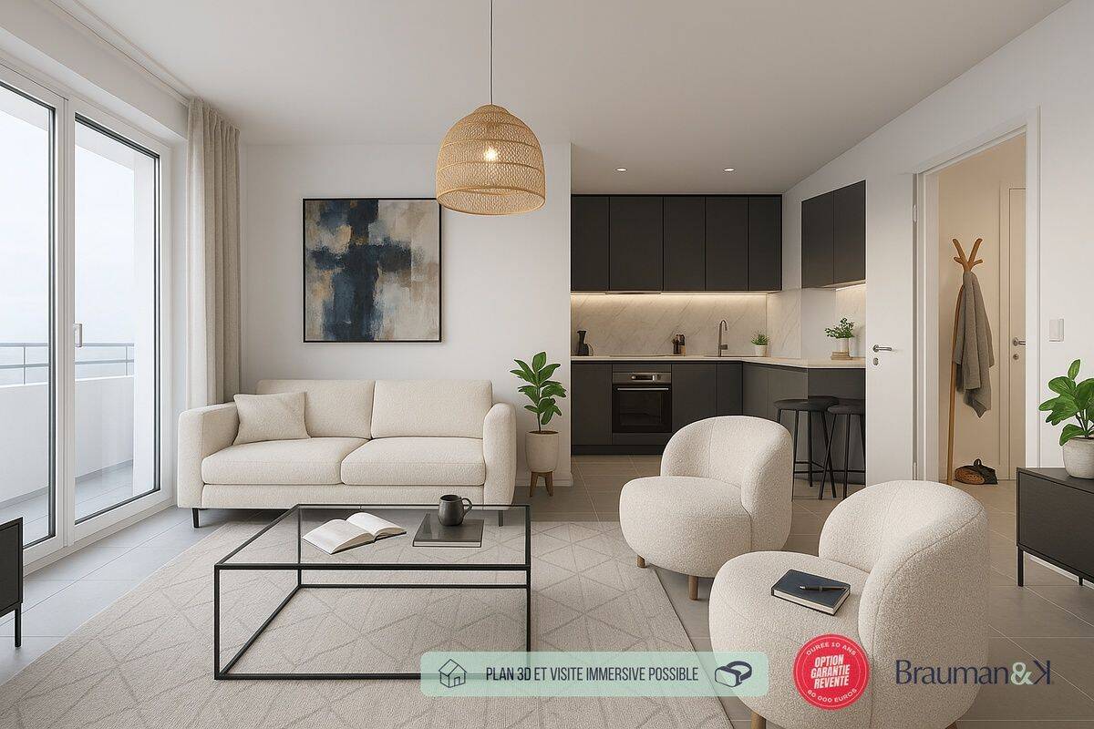 Appartement 2 pièces 29 m² · à Dieppe · 29 m² · 103 853 €