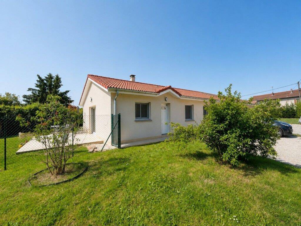 0116 PRIAY Villa de plain-pied 2019, 3 chambres et garage sur te