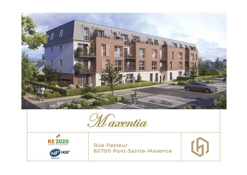 Appartement 2 pièces 53 m² · à Pont-Sainte-Maxence · 52,6 m² · 179 000 €