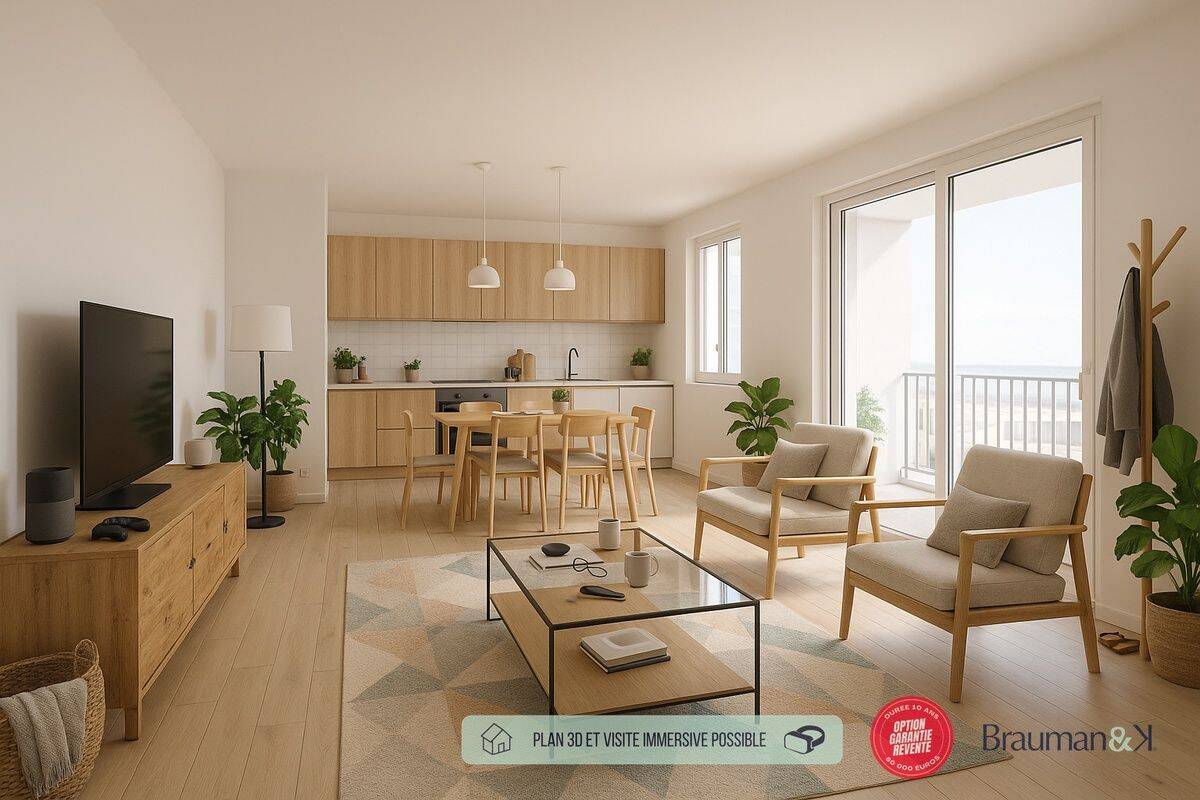 Appartement 4 pièces 79 m² · à Cucq · 79 m² · 412 000 €