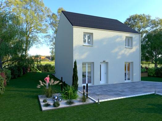 Terrain avec maison neuve à vendre 282 000 € 6 pièces 4 chambres 92 m² 574 m² de terrain Florelites-Constant Gallon Saint-Fargeau-Ponthierry 77310