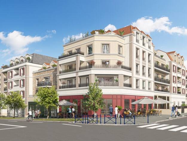 Appartement à vendre - neuf 279 000 € 4 pièces 77,1 m² Étage 1/4 dès le 01/01/2029 Ambroise Croizat Dugny 93440
