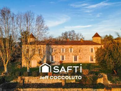 Château à vendre 1 100 000 € 12 pièces 7 chambres 493 m² 159 000 m² de terrain Penne-d'Agenais 47140
