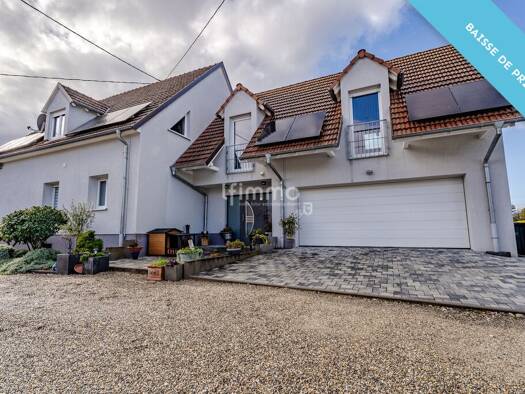 Maison à vendre 726 275 € 6 pièces 4 chambres 216,8 m² 3 520 m² de terrain Rountzenheim 67480