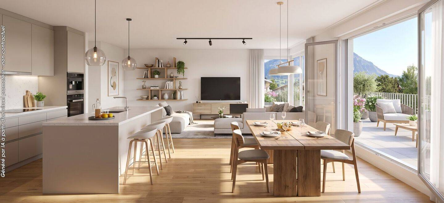 Appartement 3 pièces 51 m² · à Marnaz · 51,2 m² · 269 900 €