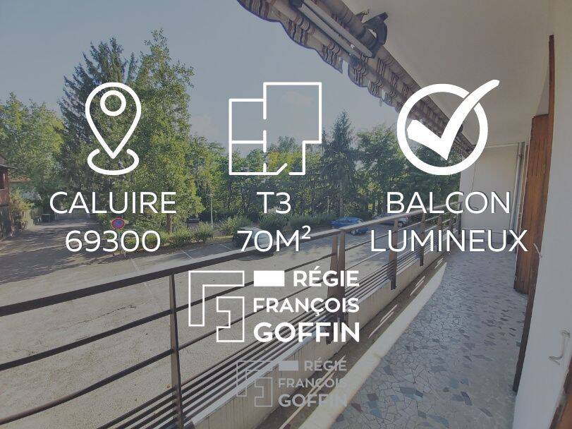 Appartement 3 pièces 69 m² · à Caluire-Et-Cuire · 69 m² · 1 015 €