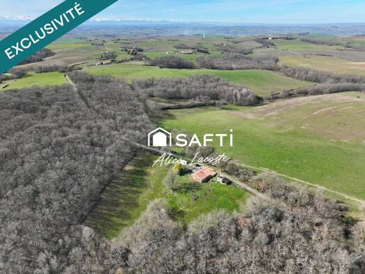 Maison de plain-pied à vendre 230 000 € 4 pièces 3 chambres 105 m² 21 735 m² de terrain Esperce 31190