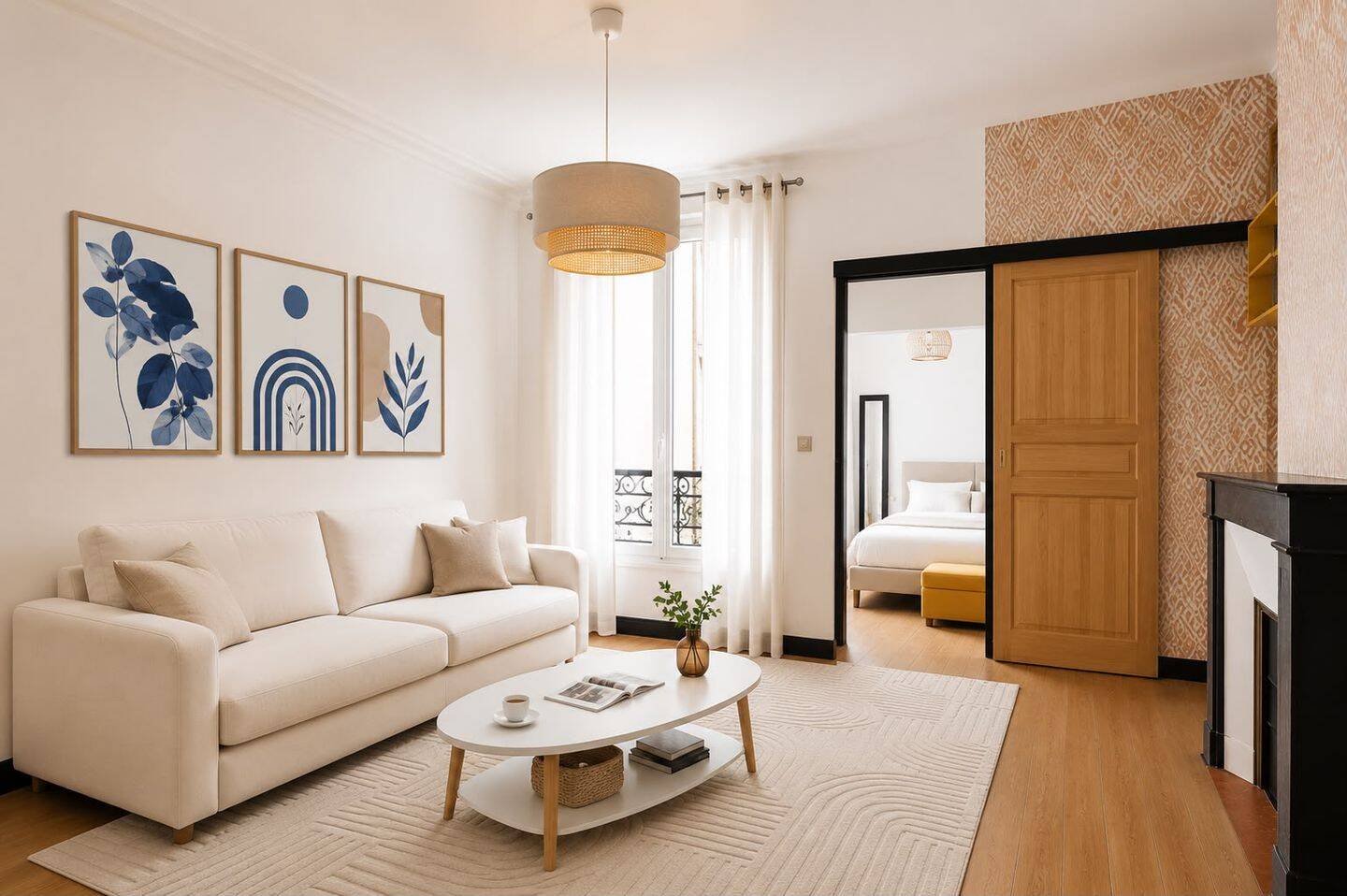 Appartement 3 pièces 54 m² · à Paris 8ème Arrondissement · 54 m² · 3 500 €