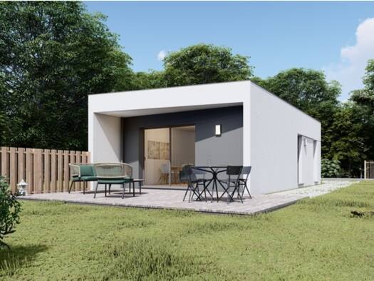 Terrain avec maison neuve à vendre 149 000 € 3 pièces 1 chambre 45 m² 450 m² de terrain Mairie-Kerzourat-Kerven Landivisiau 29400