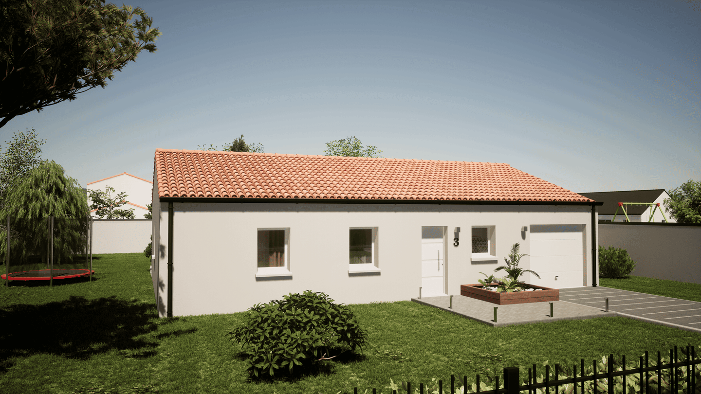 Maison 4 pièces 85 m² · à Rouans · 84,9 m² · 218 416 €
