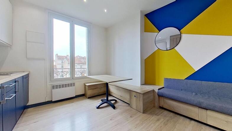 Appartement à louer 1 190 € 2 pièces 1 chambre 30 m² 4ème étage Sorano-Centre Ville Vincennes 94300