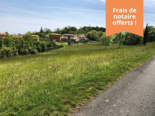 Terrain constructible à vendre 124 900 € 424 m² de terrain Ville-sur-Jarnioux 69640