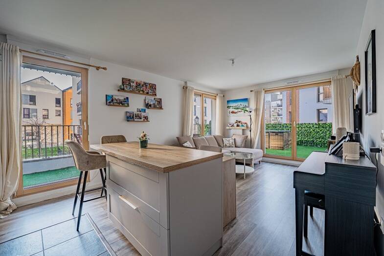 Appartement à vendre 390 000 € 4 pièces 3 chambres 71,9 m² Étage 1/5 ZAC Saint Sebastien Poissy 78300