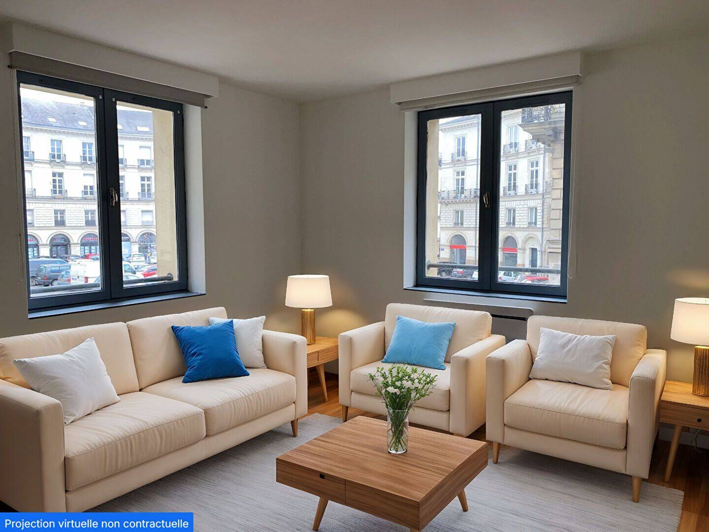 Appartement 2 pièces 45 m² · à Nantes · 44,6 m² · 129 840 €