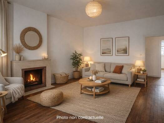 Appartement à vendre 199 500 € 3 pièces 2 chambres 56,9 m² Étage 1/3 Centre Tours 37000