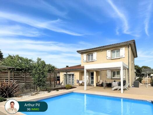 Maison à vendre 649 000 € 6 pièces 5 chambres 160 m² 800 m² de terrain Saint-Pierre-de-Chandieu 69780