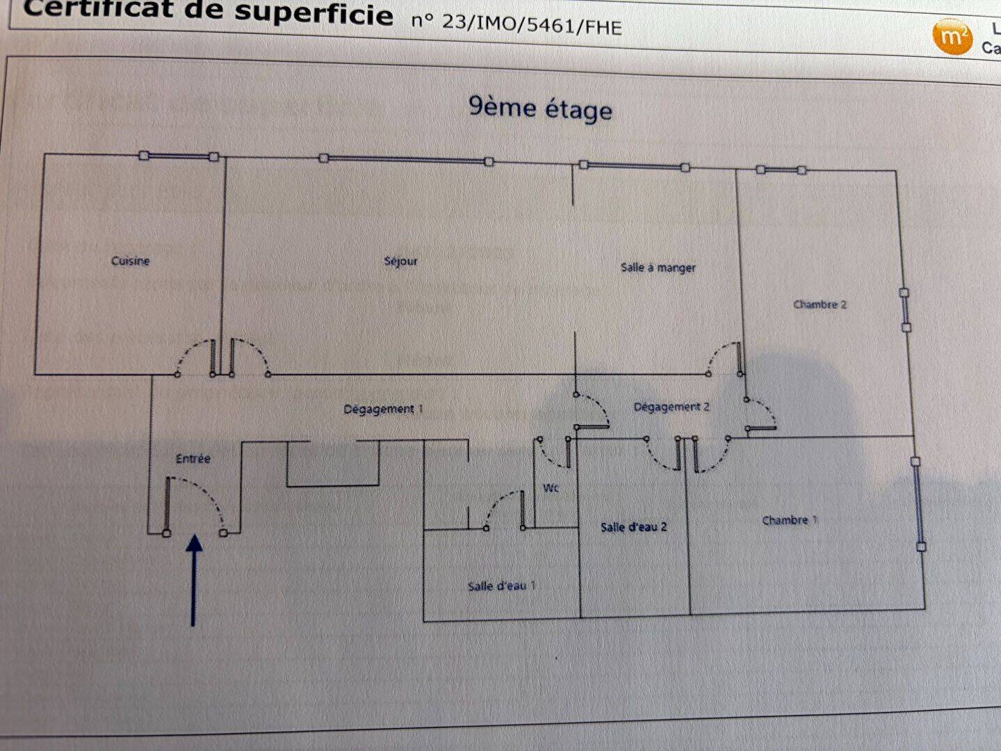 Appartement 4 pièces 76 m² · à Nanterre · 75,9 m² · 381 600 €