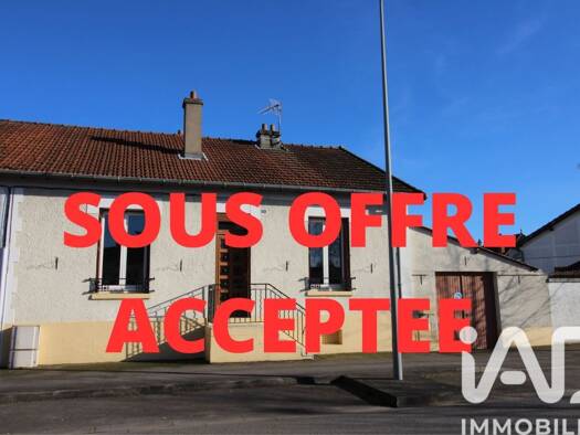 Maison de ville à vendre 141 000 € 4 pièces 3 chambres 107 m² 555 m² de terrain La Cité Varennes-Vauzelles 58640