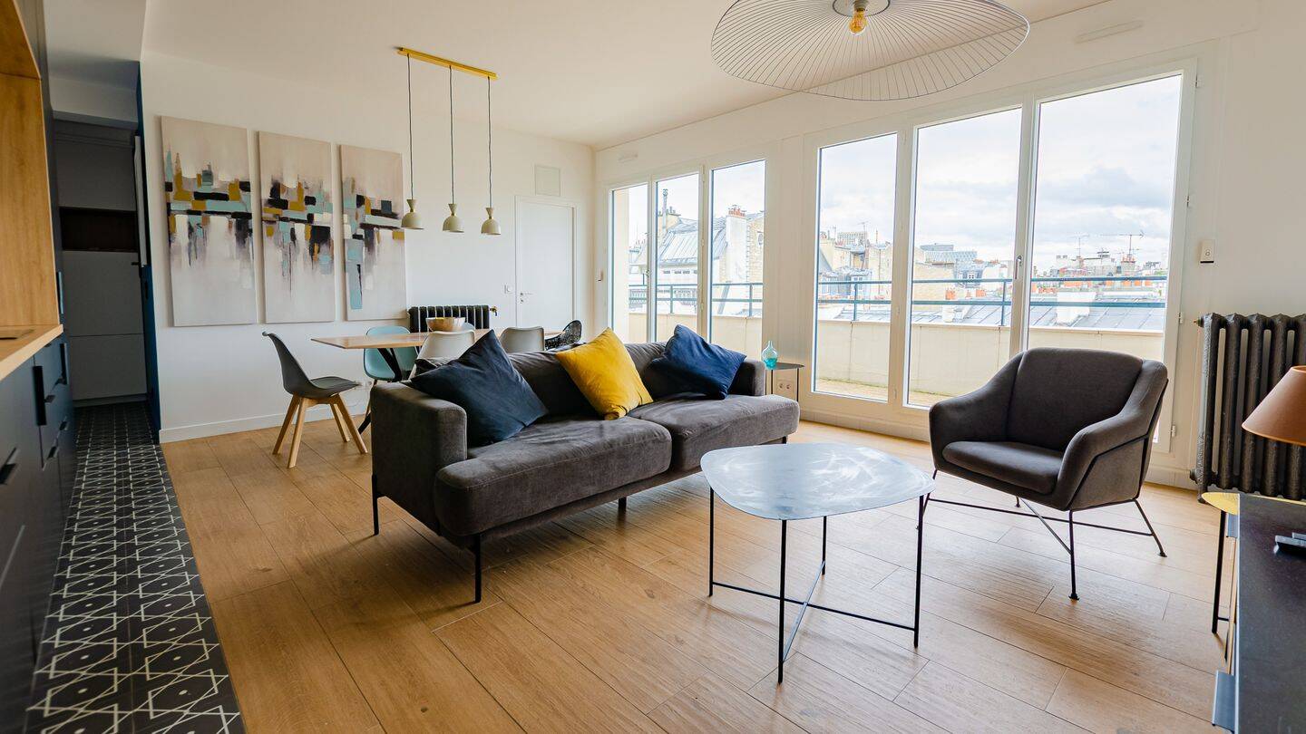 Appartement 3 pièces 59 m² · à Paris 16ème Arrondissement · 58,8 m² · 2 473 €/mois