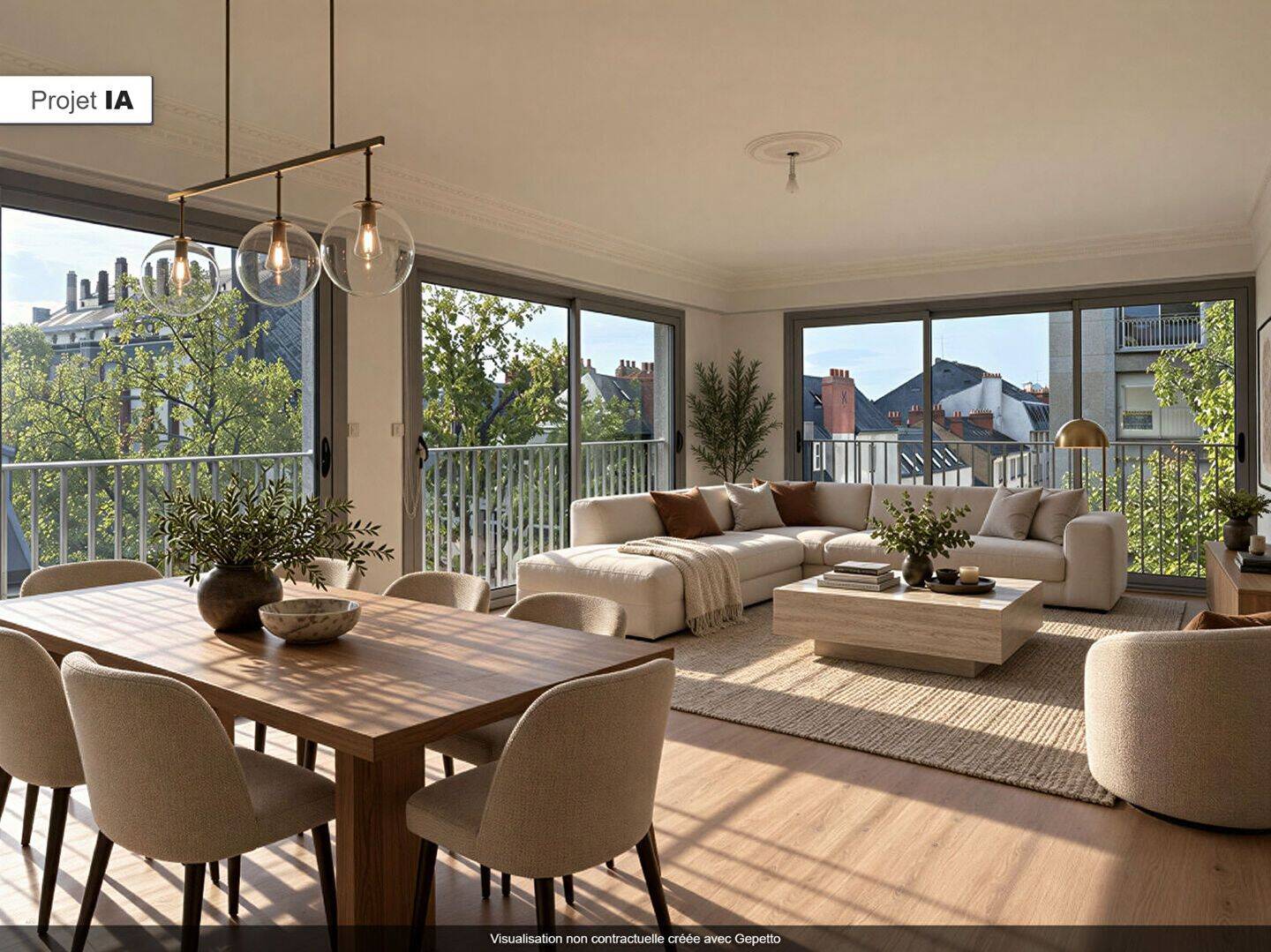 Appartement 4 pièces 114 m² · à Nantes · 114 m² · 1 900 €/mois