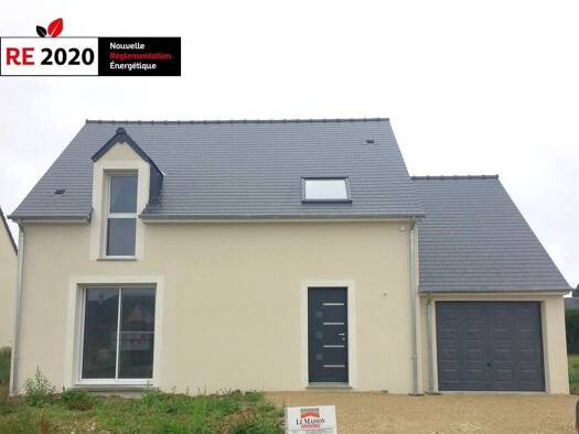 Terrain avec maison neuve à vendre 199 917 € 5 pièces 3 chambres 91 m² 502 m² de terrain Vienne-en-Val 45510