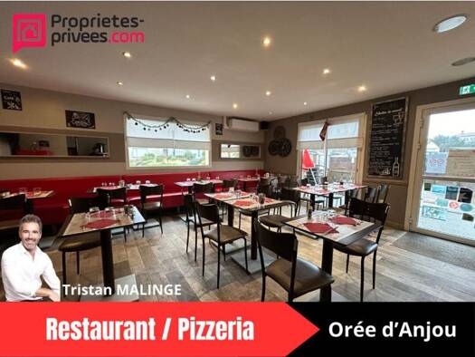 Restaurant à vendre Fonds de commerce 26 000 € 69 m² d'espace de restauration Orée d'Anjou 49270