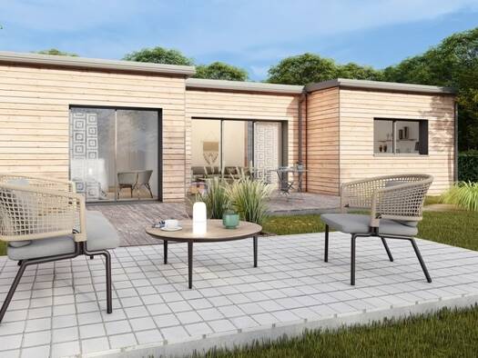 Terrain avec maison neuve à vendre 248 520 € 5 pièces 3 chambres 100 m² 372 m² de terrain Sud Surgères 17700