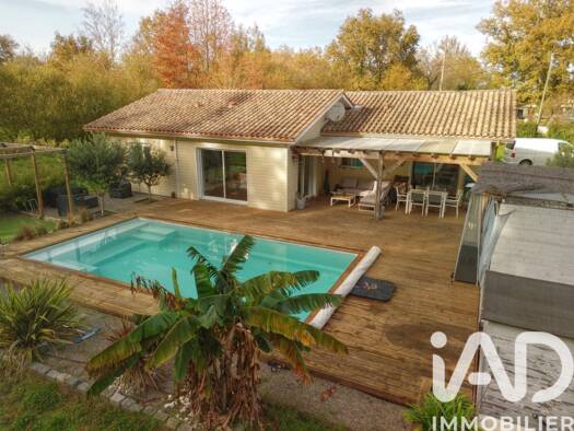 Maison à vendre 400 000 € 6 pièces 4 chambres 119 m² 3 008 m² de terrain Belin-Béliet 33830