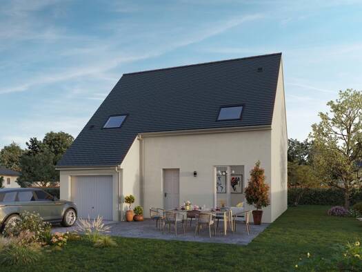 Terrain avec maison neuve à vendre 241 200 € 5 pièces 4 chambres 104,3 m² 724 m² de terrain Plonéour-Lanvern 29720