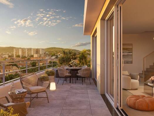 Appartement à vendre - neuf 224 000 € 2 pièces 1 chambre 43,7 m² dès le 30/09/2027 Coste Chaude-Mauveou La Seyne-sur-Mer 83500