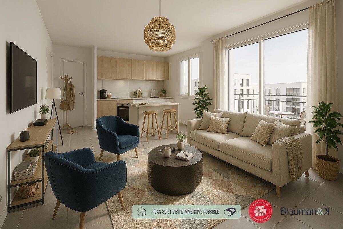 Appartement 3 pièces 66 m² · à Aix-en-Provence · 66 m² · 449 000 €