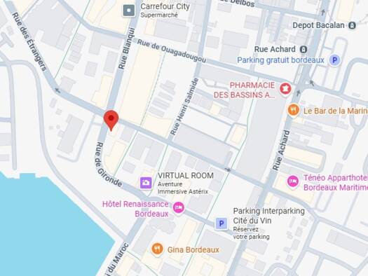 Parking à louer 103 € Bacalan Bordeaux 33300