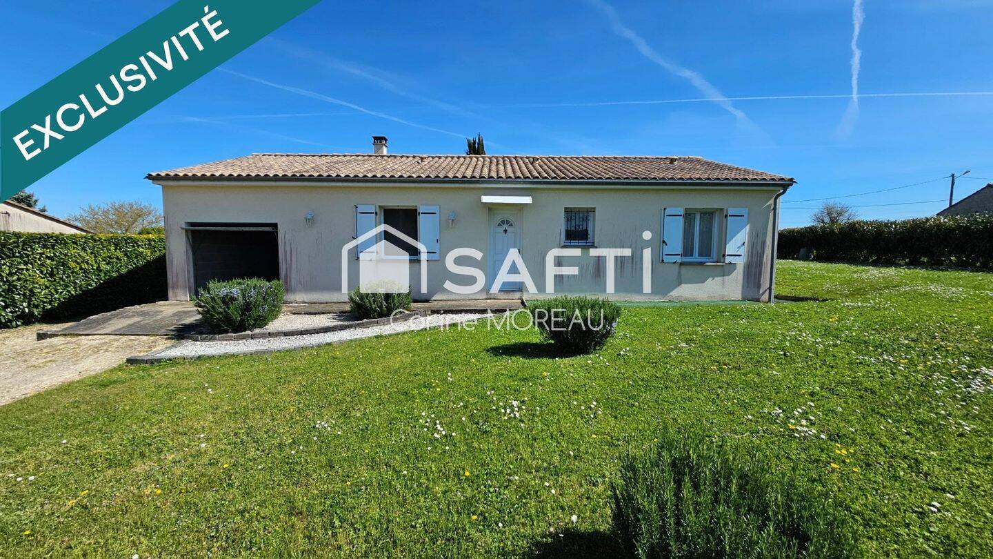Maison 3 pièces 88 m² · à Châteauneuf-sur-Charente · 88 m² · 162 400 €