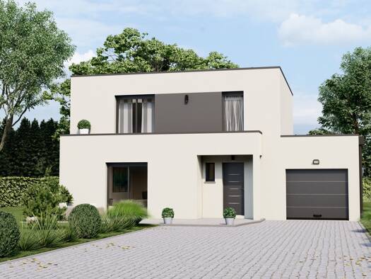 Terrain avec maison neuve à vendre 395 000 € 5 pièces 4 chambres 105 m² 470 m² de terrain Nozay 91620