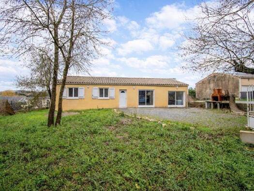 Maison de plain-pied à vendre 215 000 € 4 pièces 3 chambres 105 m² 476 m² de terrain Saint-Papoul 11400