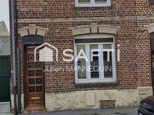 Maison à vendre 69 000 € 4 pièces 3 chambres 83 m² 111 m² de terrain Saint Jean Saint-Quentin 02100