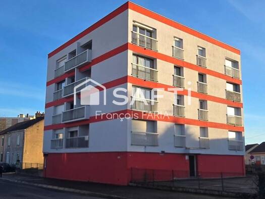 Appartement à vendre 60 000 € 3 pièces 2 chambres 63 m² 1er étage Bellevue Montceau-les-Mines 71300