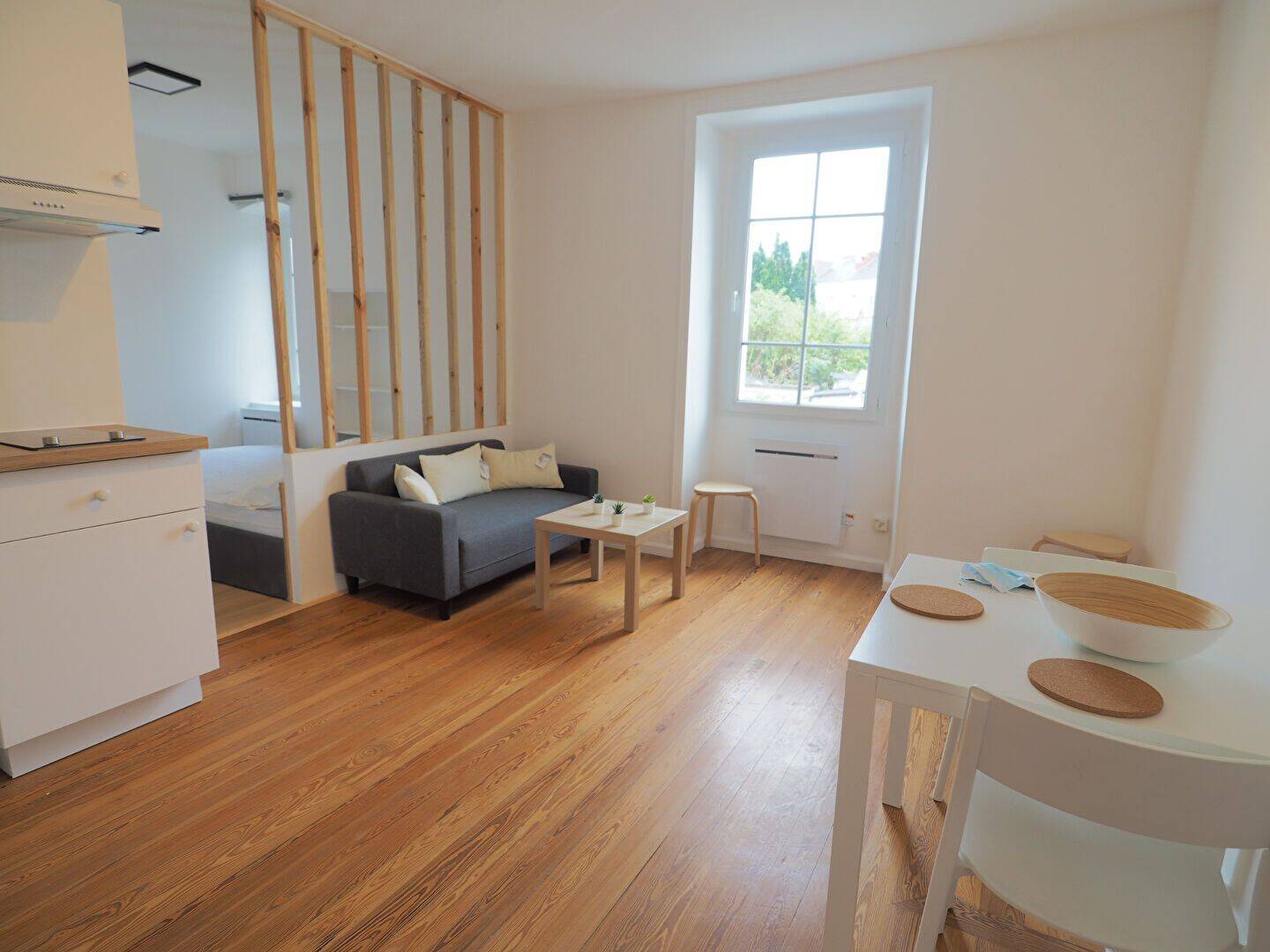 Appartement 1 pièce 25 m² · à Nantes · 24,8 m² · 587 €/mois
